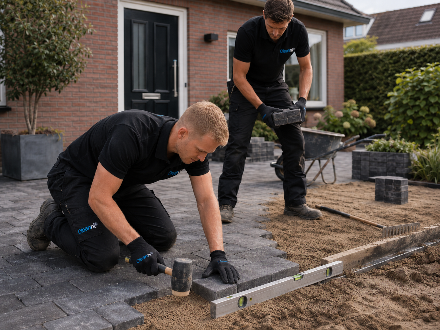 Bestrating aanleggen door CleanNL